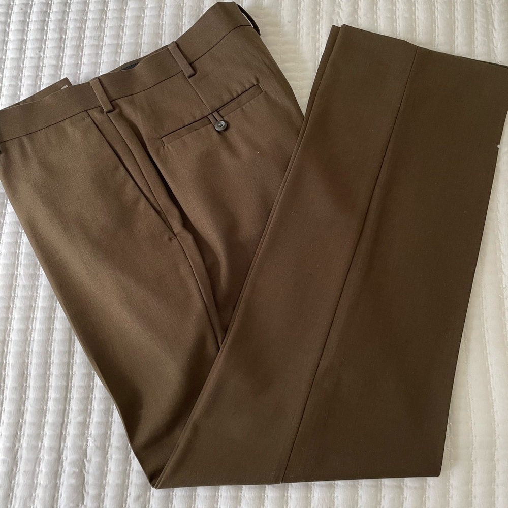 Perry Ellis portfolio flat front dress pant trouser